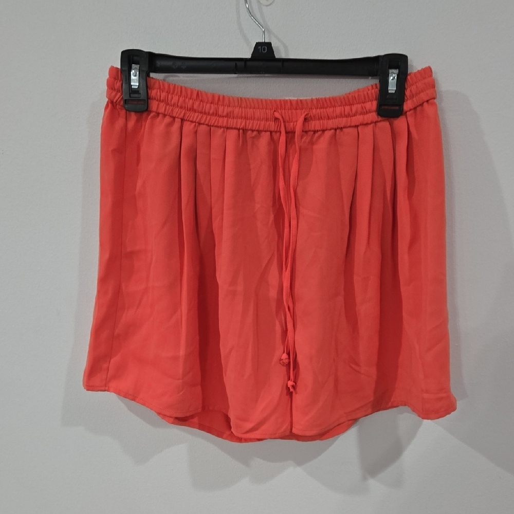 J. Crew Mercantile Sz Small Coral Elastic Shorts